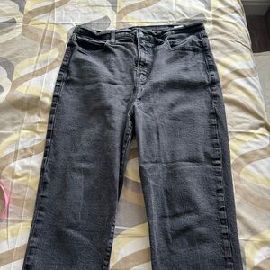 Old Navy The sky-Hi straight leg jeans extra high rise size 14
